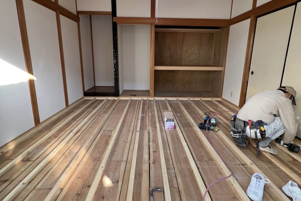 リフォームする部屋、どのぐらい片付けておけばいい？